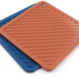 Trivets for Pans,Drying Mat Square Multi Set of 2 Matte Trivet-image-17