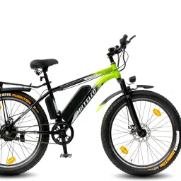 ULTRA EA 26x300 TYRE GREEN BLACK 26 inches Single Speed Lithium-ion (Li-ion) Electric Cycle-image-90