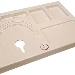 Kettle Tray Off White 1Pc Tray Serving Set-46