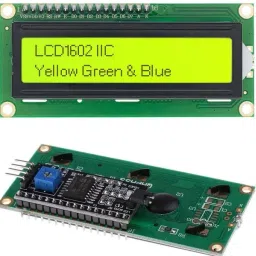 16x2 LCD Module Shield Yellow-Green Backlight with IIC I2C Display Lights Electronic Components Electronic Hobby Kit-32
