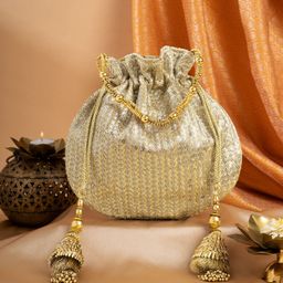 teejh Women Black Potli-picture-7