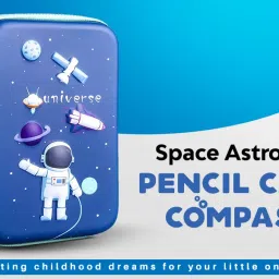 IMPORTED FLIPKART RECOMMENDED HOT SELLING TRENDING 3D UNIVERSE SPACE THEME MADE IDEAL FOR BOYS & GIRLS PENCIL CASE STATIONARY ORGANIZER BOX FOR SCHOOL CLASSES Art Plastic Pencil Box-28