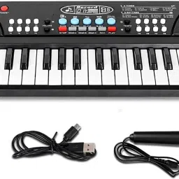Kids Keyboard Piano 37 Keys Piano for Kids Electronic Piano with Microphone-picture-32