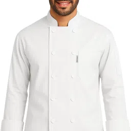 Polycotton,Chef Coat, Solid Coat For Men-image-87