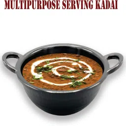 (1 Peice) Classical Design Serving Kadai for all type of items . Gravy Boat Serving Set-image-30