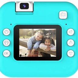 PLAY AND WEAR CO Kids Instant Print Camera, 48 MP Photo & 1080P Video, 2 in 1 Pink Instant Camera Multi-function Monochrome Label Printer-10