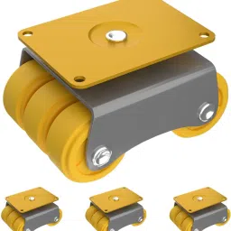 Bed Castor Wheels for Furniture, Heavy Duty, upto 500-600Kg,Rotating 360Degree Swivel Furniture Caster-image-18