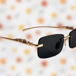 UV Protection Retro Square Sunglasses (Free Size)-image-69