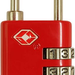 3 Digit Combination Padlocks TSA Approved Travel Lock for Suitcases & Bag Combination Lock-image-80
