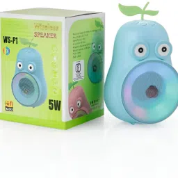 Clairbell Pear Shape Bluetooth Speaker with Deep Bass and Support USB/SD Card X139 5 W Bluetooth Laptop/Desktop Speaker image 3