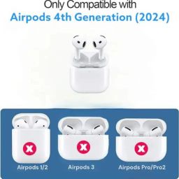 Arunstore Silicone Press and Release Headphone Case For Airpod 4 image 3
