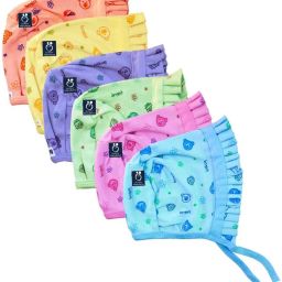 New Born baby Boy & Baby Girl Cap Set(6 Cap Total)-25