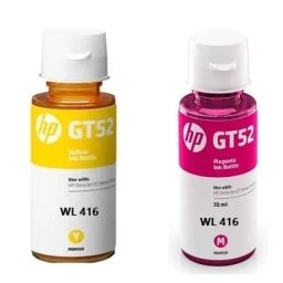 HP ORIGINAL INK BOTTLE FOR WIRELESS 416 INK TANK SMART TANK PRINTER FOUR COLOR Black + Tri Color Combo Pack Ink Bottle-image-49