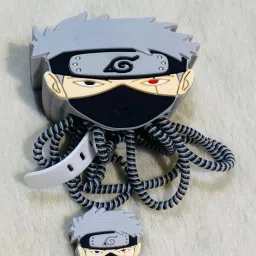 AIFEI Charger Cover for iPhone 18W-20W Charger, 3D cartoon grey kakashi Cable Protector-image-85