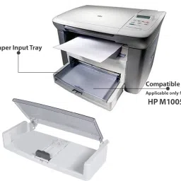 PRINTER PARTNER HP M1005 MFP Paper Out Tray & Input Paper Tray With Cover Combo Grey Ink Toner image 2