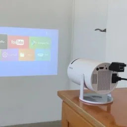 Sagar Enterprise Smart 4K LED Projector 720p Resolution 2500 Lumens With Anykast (4500 lm / Remote Controller) Portable Projector image 2