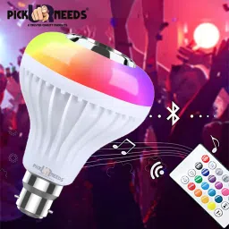 make ur wish Bluetooth LED Light Colourful built-in Audio Speaker Music Player With Remote Single Disco Ball image 5