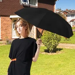 alexvyan Mini Pocket Umbrella with Case (Manual Open) 6 Frame Use in Rain & Summer Umbrella image 5