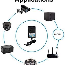 IPS Power Adaptor 12V 2A for CCTV Camera, Router, Modem, LED Strip Light, Set Top Box, Router (with DC 2.5MM Pin) - Black with One Year Warranty image 4