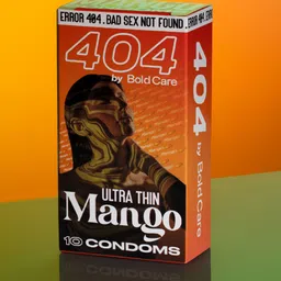 Bold Care Set Of 2 404 Extra Dots & Mango Flavored Condoms - 10Pcs Each image 3