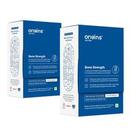 Origins Nutra Set Of 2 Bone Strength Veg Tablet- 56 Tablets Each-53