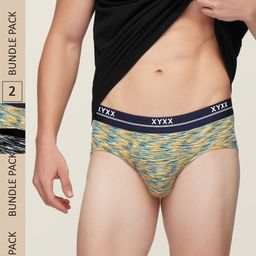 XYXX Men Pack Of 2 IntelliSoft Antimicrobial Artisto Briefs XYBRF2PCKN397-picture-16