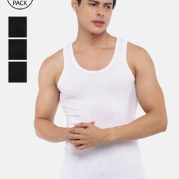 Dollar Bigboss Men Solid Pack of 4 Cotton Vests MBVE-07-R2-HUTCH-PO4-image-76