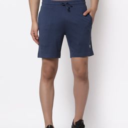 Red Tape Men Blue Regular Fit Training or Gym Sports Shorts-image-4
