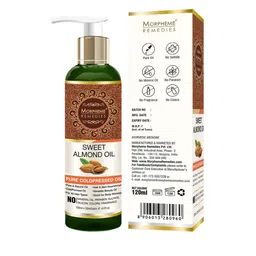 Morpheme Remedies Unisex Set of 2 Pure Sweet Almond Coldpressed Hair Oil-14
