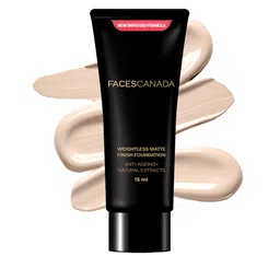 FACES CANADA Weightless Matte Foundation with Grape Extracts & Shea Butter - Natural 02-16