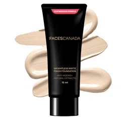 FACES CANADA Weightless Matte Foundation with Grape Extracts & Shea Butter 18ml - Ivory 01-47