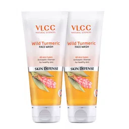 VLCC Set Of 2 Antiseptic Skin Defense Wild Turmeric Face Wash For Healthy Skin - 80ml Each-26