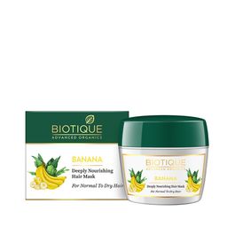 Biotique Unisex Advanced Organics Banana Deeply Nourishing Hair Mask 175 g-10