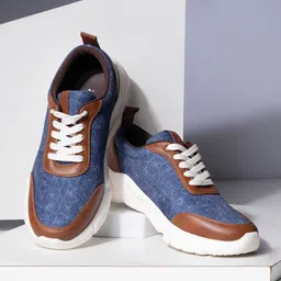 ZOUK Women Colourblocked Textile Memory Foam Insole Sneakers-21