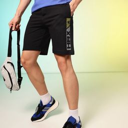HRX by Hrithik Roshan Men Brand Logo Printed Outdoor Shorts-picture-37