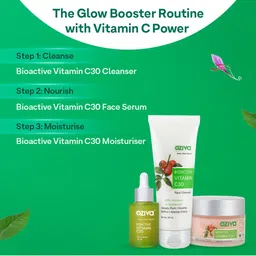 OZiva Bioactive Vitamin C30 Face Serum with Kakadu Plum & Rosehip - 30 ml image 3