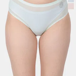 Amour Secret Pack Of 3 Mid-Rise Hipster Briefs P5002N_Grn_Dskn_Blu-image-31