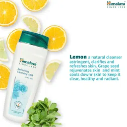 Himalaya Set of 2 Refreshing Cleansing Milk with Lemon & Mint Extracts - 100ml Each image 4