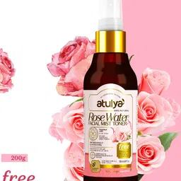 Atulya Natural Rose Water Facial Mist Toner For Pore Tightening - 150ml-picture-45