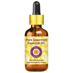 Deve Herbes Pure Spearmint Steam Distilled Essential Oil with Glass Dropper - 15 ml-image-97