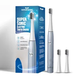 WINSTON WRTB-101 Rechargeable Super Sonic Electric Toothbrush - Blue & White-44