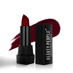 Beauty People Pure Smooth & Light Weight Long Wear Matte Lipstick - 3.8 g - Cherry Darling-image-3