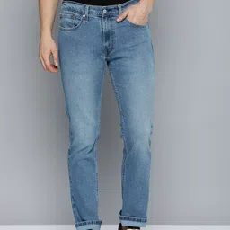 Levis Men 511 Slim Fit Low-Rise Light Fade Stretchable Jeans-image-90