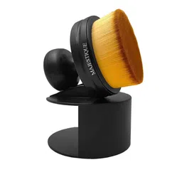 MAJESTIQUE Black Foundation Makeup Brush with Protective Case-40