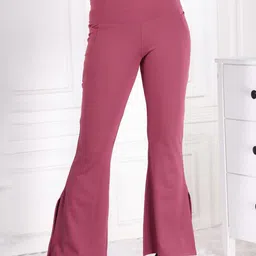 Mlada Women Original Flared Low-Rise Lint Free Bootcut Trousers-image-35