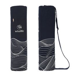 WiseLife Yoga Mat Carry Bag Multi Functional Storage Pockets & Adjustable Strap-image-98