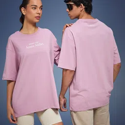 BOLDFIT Unisex Rapid-Dry Typography Printed Round Neck Oversized T-shirt-image-50