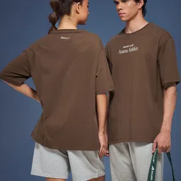 BOLDFIT Unisex Rapid-Dry Typography Printed Round Neck Oversized T-shirt-image-47