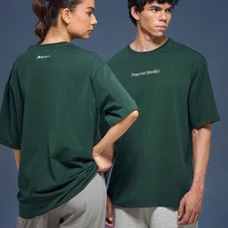 BOLDFIT Unisex Rapid-Dry Typography Printed Round Neck Oversized T-shirt-image-44