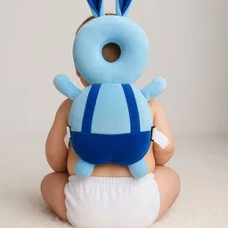 Smartots Infants Blue Rabbit Crawling & Walking Head Protector with Booties-picture-41